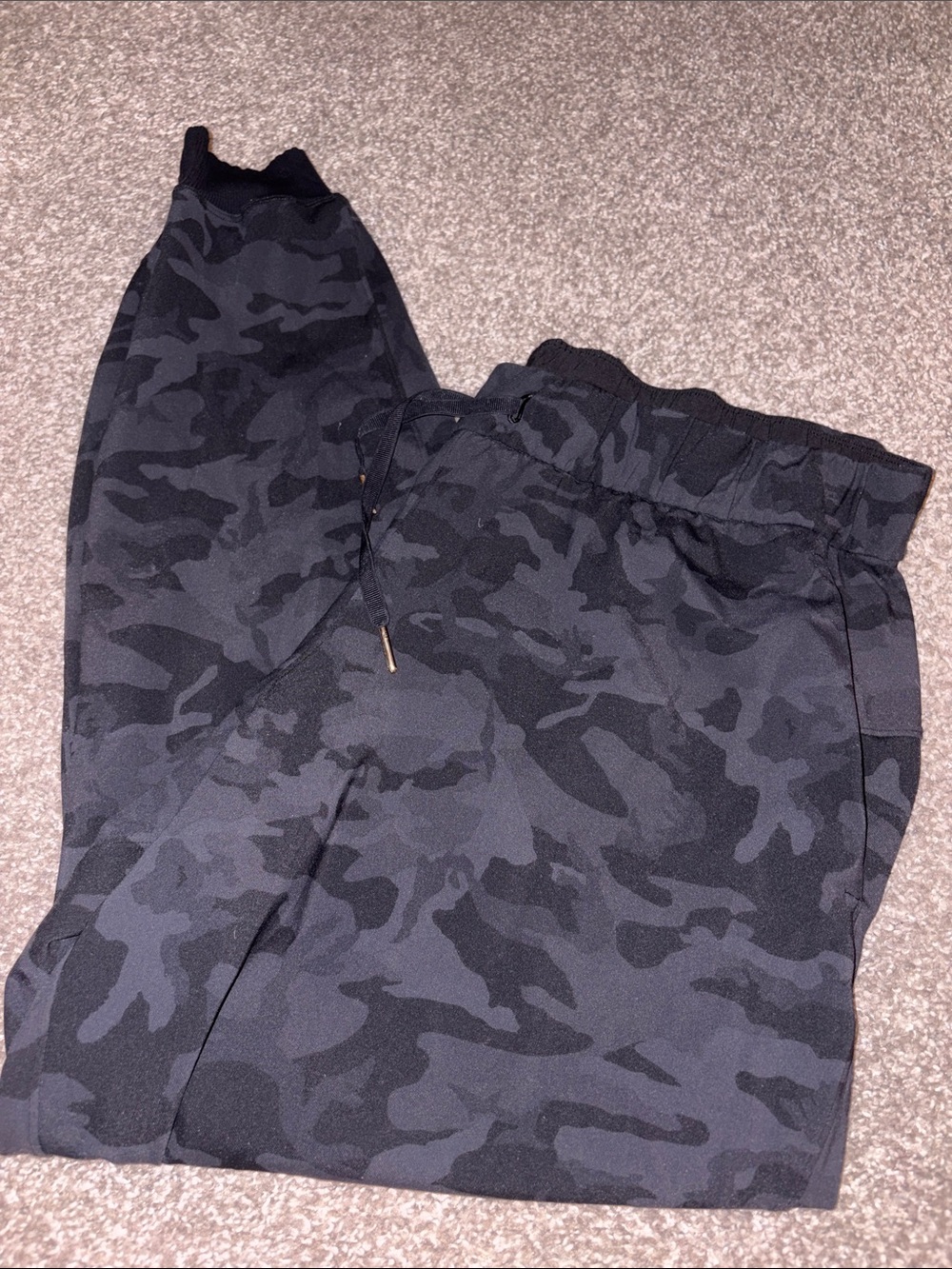 lululemon athletica Black/Camo Track Joggers